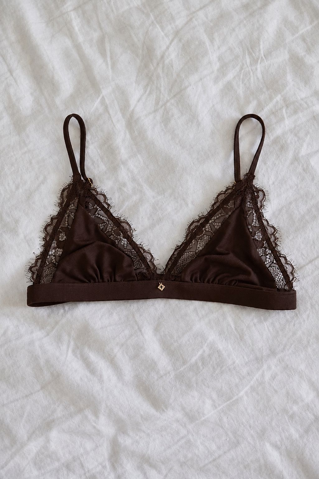 Chocolate Lace Bralette