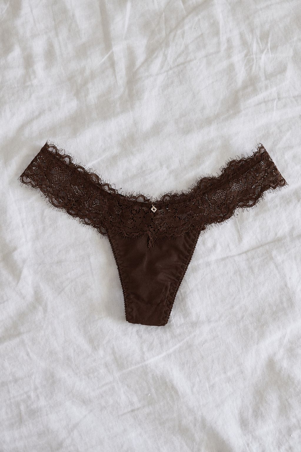 Chocolate Lace Bralette
